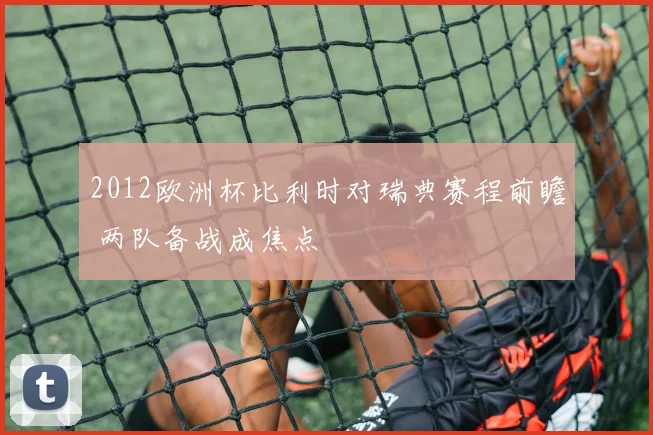 2012欧洲杯比利时对瑞典赛程前瞻 两队备战成焦点